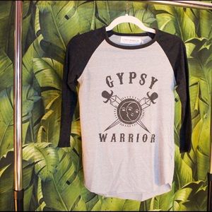 Gypsy warrior raglan t-shirt